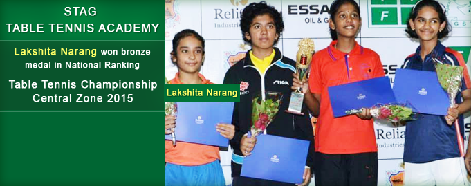 Lakshita Narang won bronze medal in National Ranking Central Zone 2015