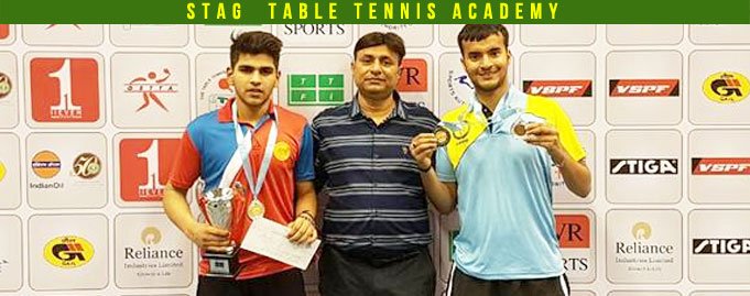 Parth Virmani of Stag Table Tennis Academy won Silver medal in Junior Boys singles in 78th Youth & Junior National & Inter State Table Tennis Championship 2017.